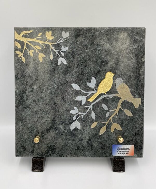Plaque en granit Verveine